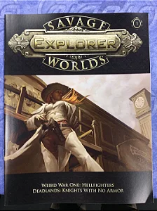 SAVAGE WORLDS EXPLORER VOLUME 1, ISSUE #01 - Importado