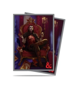 Dungeons & Dragons - Count Strahd von Zarovich Standard Sized Deck Protector Sleeves - 50ct - Importado