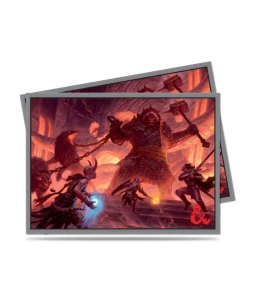 Dungeons & Dragons - Fire Giant Standard Sized Deck Protector Sleeves - 50ct - Importado