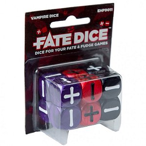 Fate Core Dice: Vampire Dice - Importado