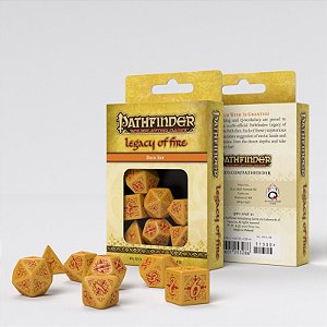 Pathfinder Legacy of Fire Dice Set - Importado