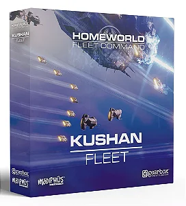 Homeworld Fleet Command: Kushan Fleet Box (Blue) - Importado