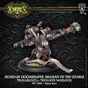 Hordes - Trollbloods - Hoarluk Doomshaper, Shaman of the Gnarls - Importado