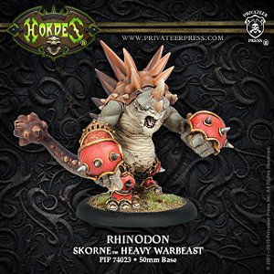 Hordes - Skorne - Rhinodon Heavy Warbeast- Importado