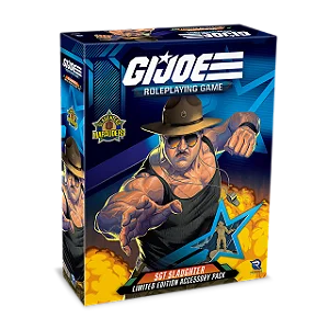 G.I. JOE Roleplaying Game Sgt Slaughter Limited Edition Accessory Pack - Importado