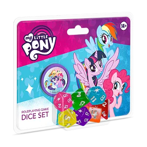My Little Pony Roleplaying Game Dice Set - Importado