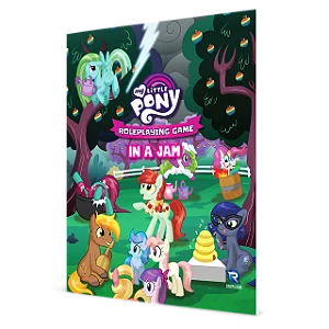 My Little Pony Roleplaying Game In A Jam Adventure and GM's Screen - Importado