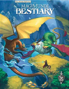 MAGIMUNDI BESTIARY FOR 5TH EDITION -- SOFTCOVER - Importado