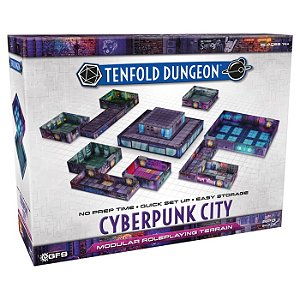 Tenfold Dungeon: Cyberpunk City - Importado