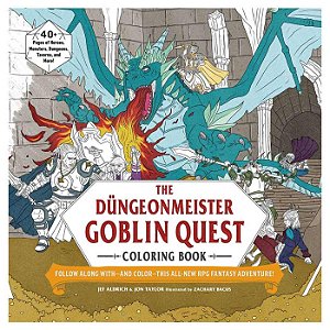 The Dungeonmeister Goblin Quest Coloring Book - Importado