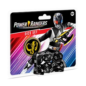 Power Rangers Roleplaying Game Dice Black - Importado