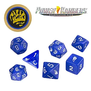 Power Rangers Roleplaying Game Dice Blue - Importado