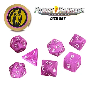 Power Rangers Roleplaying Game Dice Pink - Importado