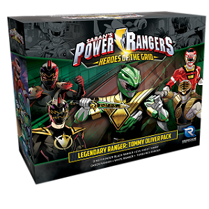 Power Rangers: Heroes of the Grid Legendary Rangers Tommy Oliver Pack - Importado