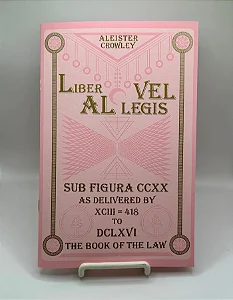 BOOK OF THE LAW BY ALEISTER CROWLEY - Importado