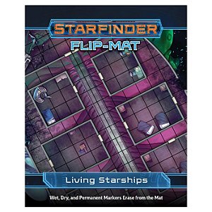 Starfinder: Flip-Mat: Living Starships - Importado