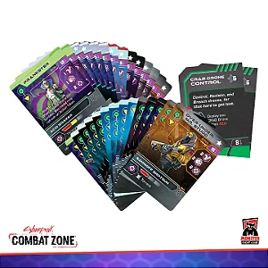 Cyberpunk RED: RPG Character Card Pack for Combat Zone - Importado