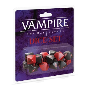 Vampire: The Masquerade 5th Edition Dice Set - Importado
