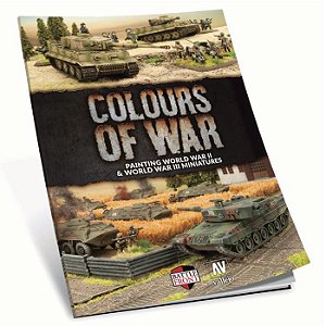 Colours of War: Painting World War II & World War III Miniatures - Importado