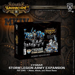 Warmachine - Cygnar Storm Legion Army Expansion - Importado