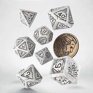 The Witcher Dice Set. Geralt - The White Wolf - Importado