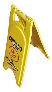 Cavalete Sinalizador 'Em Manutenção'