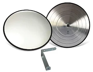 Espelho Convexo Panorâmico 600mm Borracha Antiestilhaçante
