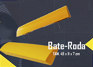 Bate-Rodas em Resina 49 x 11 x 7 Cm