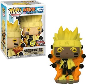 Naruto (Sixth Path Sage) 932 Exclusivo GITD Pop Funko Naruto