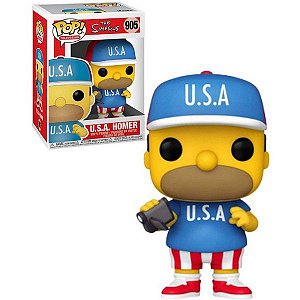 U.S.A. Homer 905 Pop Funko The Simpsons
