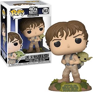 Luke Skywalker & Yoda 363 Pop Funko Star Wars