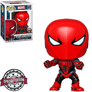Spider-Armor MKIII 670 Exclusivo Pop Funko Marvel Spiderman