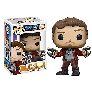 Star-Lord 198 Pop Funko Guardiões da Galaxia Marvel