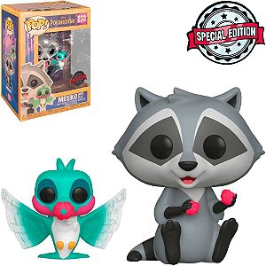 Meeko with Flit 233 Exclusivo Pop Funko Pocahontas Disney