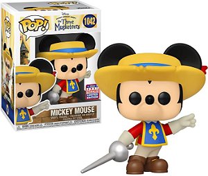 Mickey Mouse 1042 Excl Pop Funko Os Três Mosqueteiros Disney