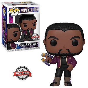 Tchalla Star-Lord 876 Exclusivo Pop Funko What if Marvel