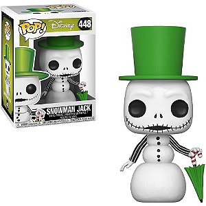 Snowman Jack 448 Pop Funko Estranho Mundo de Jack Disney