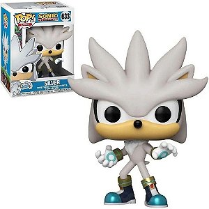 Silver 633 Pop Funko Sonic The Hedgehog