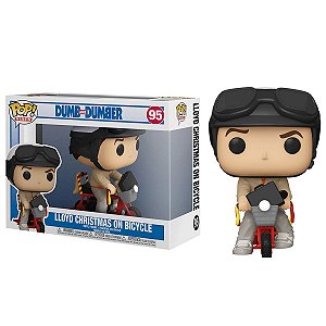 Lloyd Christmas on Bicycle 95 Rides Pop Funko Debi e Loide