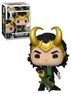 President Loki 1066 Exclsuivo Pop Funko Loki Marvel