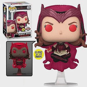 Scarlet Witch 823 Excl GITD Pop Funko Wanda Vision Marvel