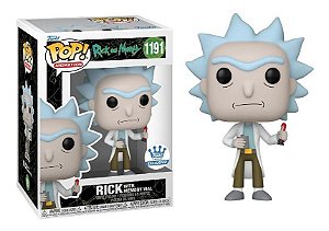Rick with Memory Vial 1191 Excl Pop Funko Rick and Morty