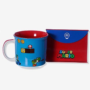 Caneca Super Mario Bros Nintendo 350ml - Zona Criativa 10025101
