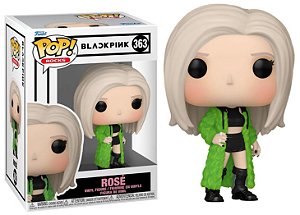 Rose 363 Pop Funko Black Pink Rocks