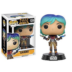 Sabine 135 Pop Funko Star Wars Rebels