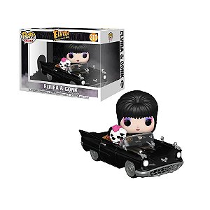 Elvira e Gonk 311 Rides Pop Funko Elvira a rainha das trevas