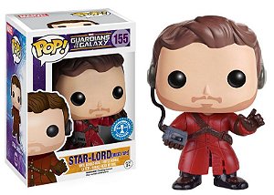 Star-lord 155 Exclusivo Pop Funko Guardiões da Galáxia Marvel