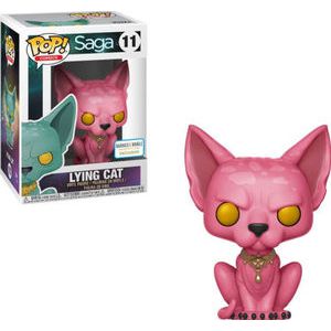 Lying Cat 11 Rosa Exclusivo Pop Funko Saga