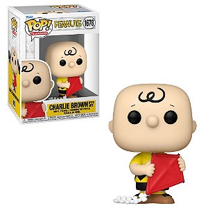 Charlie Brown with Kite 1678 Pop Funko Peanuts Snoopy