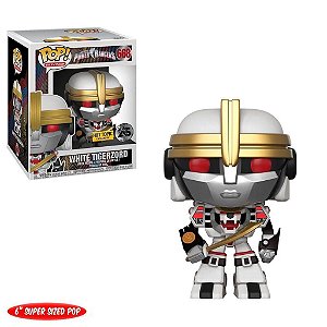 White Tigerzord 668 Exclusivo Pop Funko Power Rangers